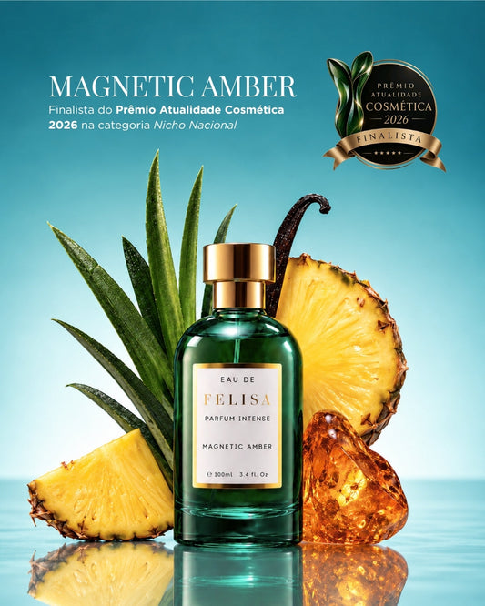 Magnetic Amber é Finalista do Prêmio Atualidade Cosmética