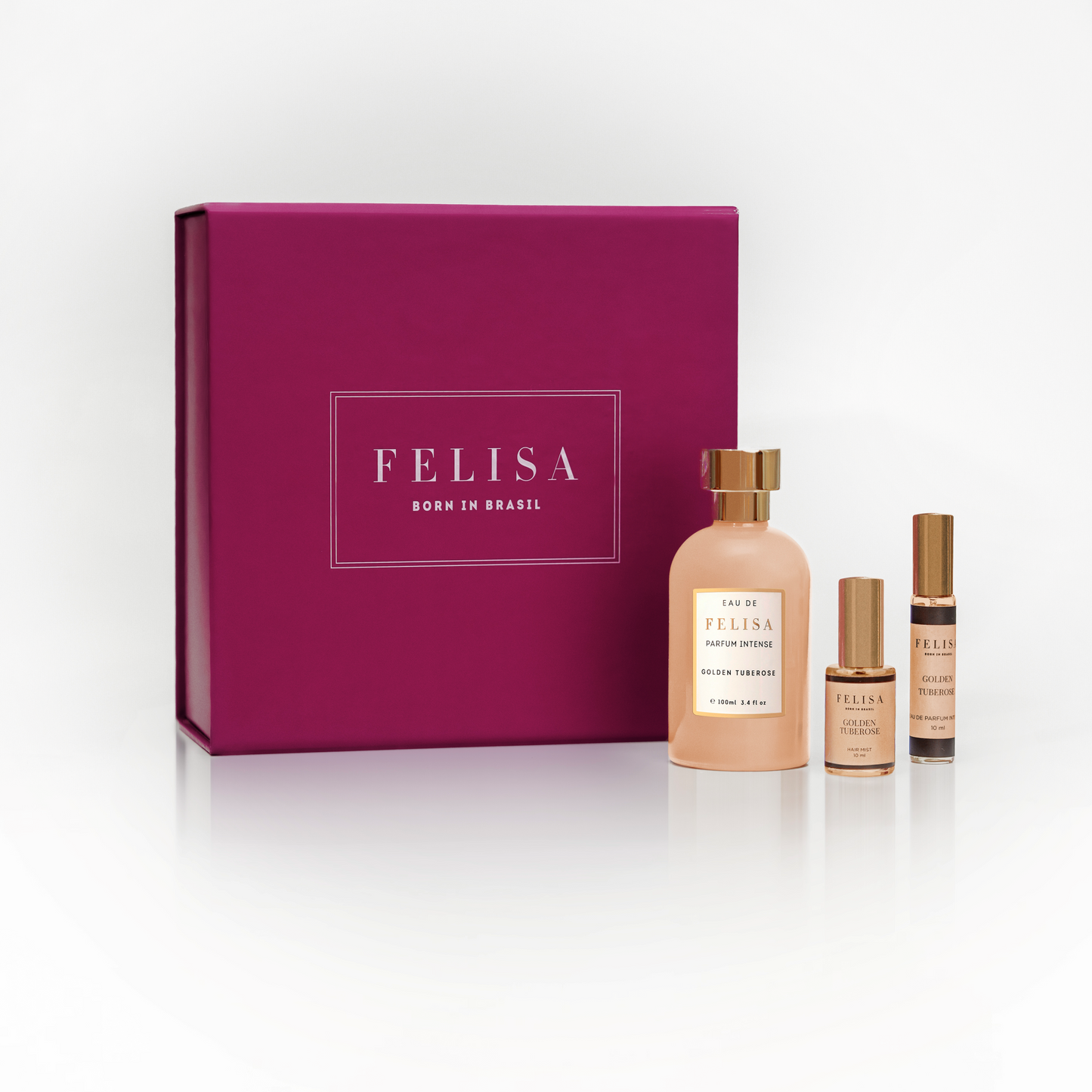 KIT Golden Tuberose  EDP Intense 100ml + Miniatura 10ml + Hair Spray 10ml
